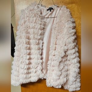 Rue21 Light Pink Faux Fur Jacket